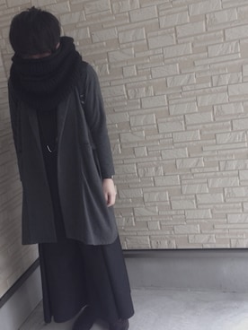 「AUTTAA」｜「アイテム（ジャケット/アウター）」を使った、(あずき)さん（メンズ・170cm）の冬コーディネート