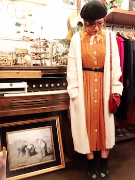 「Leah-K」｜Leah-Kさん（レディース・154cm）の冬コーディネート