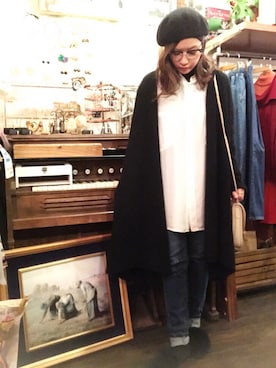 「Leah-K」｜Leah-Kさん（レディース・154cm）の冬コーディネート