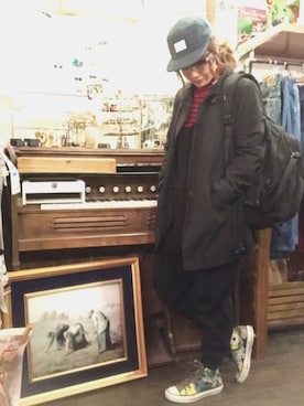 「Leah-K」｜Leah-Kさん（レディース・154cm）の冬コーディネート