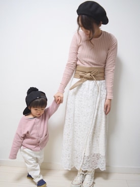 keishin&otokaさん（レディース・152cm）の春コーディネート