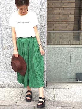 nami.kさん(レディース・171cm)の夏コーディネート