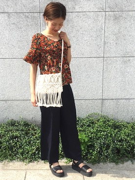 nami.kさん（レディース・171cm）の夏コーディネート