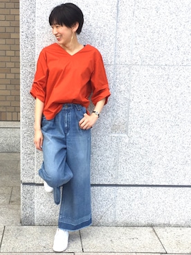 nami.kさん（レディース・171cm）の夏コーディネート