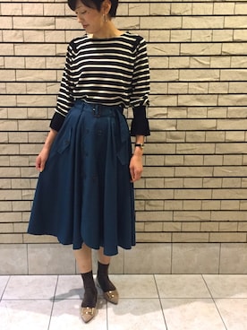 nami.kさん（レディース・171cm）の秋コーディネート