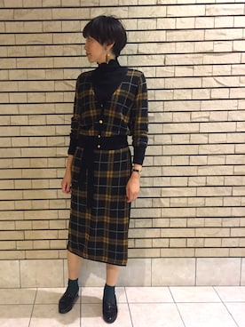 nami.kさん（レディース・171cm）の秋コーディネート