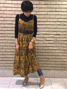 nami.kさん（レディース・171cm）の秋コーディネート