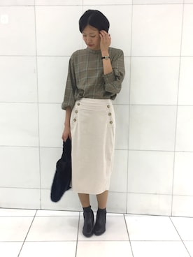 nami.kさん（レディース・171cm）の秋コーディネート