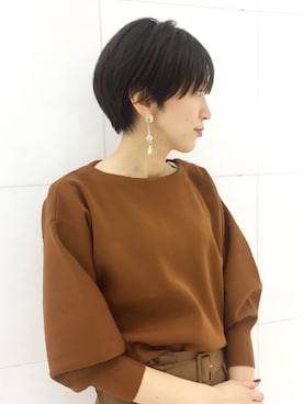 「YECCA VECCA（イェッカヴェッカ）のアイテム」を使った、nami.kさん（レディース・171cm）の秋コーディネート