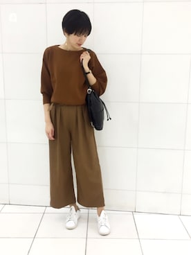 nami.kさん（レディース・171cm）の秋コーディネート