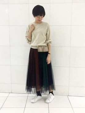 nami.kさん(レディース・171cm)の秋コーディネート