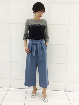 「yecca vecca」｜nami.kさん（レディース・171cm）の秋コーディネート