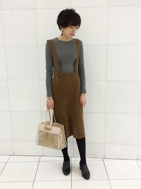 nami.kさん（レディース・171cm）の秋コーディネート
