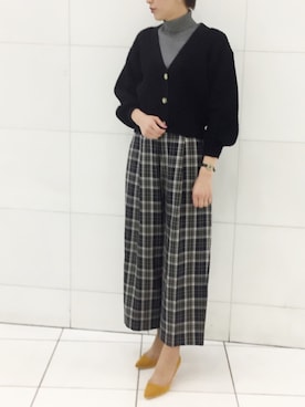 nami.kさん（レディース・171cm）の冬コーディネート