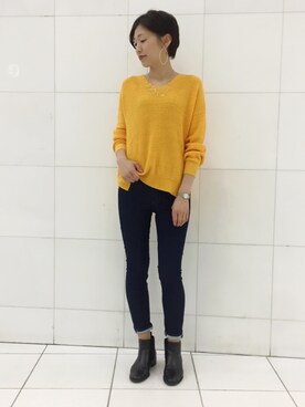 nami.kさん（レディース・171cm）の冬コーディネート