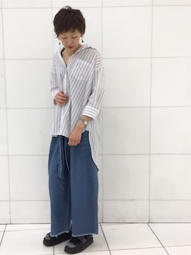 nami.kさん（レディース・171cm）の春コーディネート