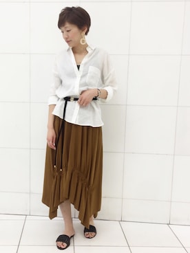 nami.kさん（レディース・171cm）の春コーディネート