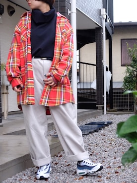 で んさん（レディース・156cm）の春コーディネート