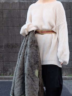 で んさん（レディース・156cm）の春コーディネート