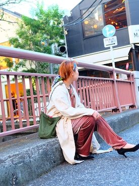 で んさん（レディース・156cm）の春コーディネート