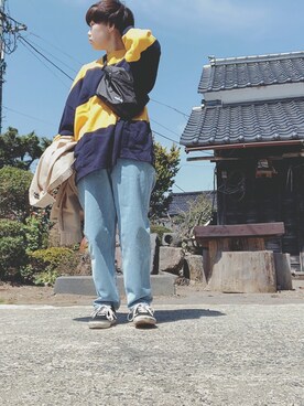 で んさん（レディース・156cm）の春コーディネート