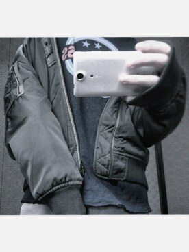 「vetements」｜「アイテム（ナイロンジャケット）」を使った、YUYAさん（メンズ・170cm）の冬コーディネート