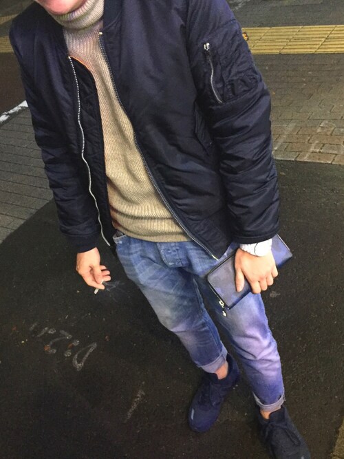 ゆうすけ Alphaのma 1を使ったコーディネート Wear