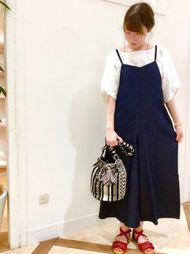 studioCLIP ユニモちはら台店さん（レディース・160cm）の夏コーディネート