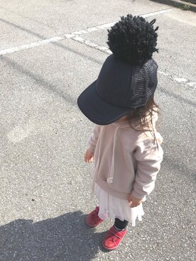 「Kiitos（キートス）のアイテム」を使った、A&Hさん（キッズ・90cm）の春コーディネート