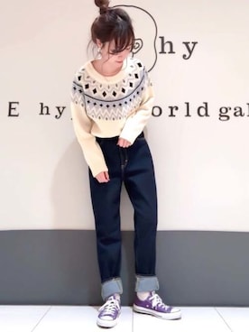 イーハイフンワールドギャラリーさんのコーディネート