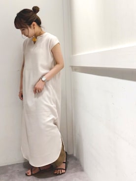 「アイテム（ワンピース/ドレス）」を使った、イーハイフンワールドギャラリーさん（レディース・145cm）の夏コーディネート