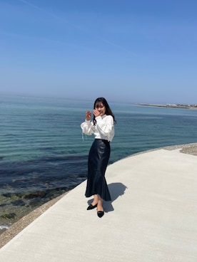 Mさん（レディース・160cm）の春コーディネート