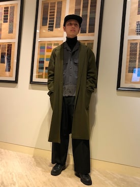 「やっぱりストリートが好き」｜「アイテム（チェスターコート）」を使った、Yamatoさん（メンズ・170cm）の秋コーディネート