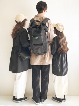Porter Union 2ウェイ リュックサックを使った人気ファッションコーディネート Wear