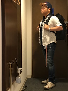 PANDAさん（メンズ・166cm）の夏コーディネート