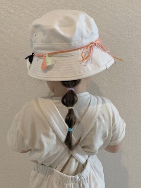 「平成最後のWEARISTAセンバツ」｜「アイテム（オールインワン・サロペット）」を使った、kumamaさん（キッズ・90cm）の春コーディネート