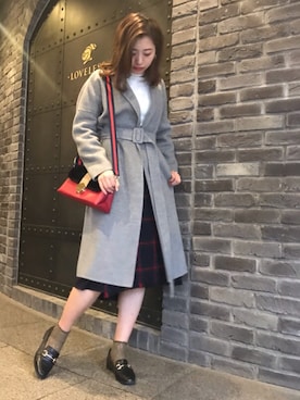 「おとなコーデ」｜「アイテム（ジャケット/アウター）」を使った、NARUMIさん（レディース・169cm）の秋コーディネート