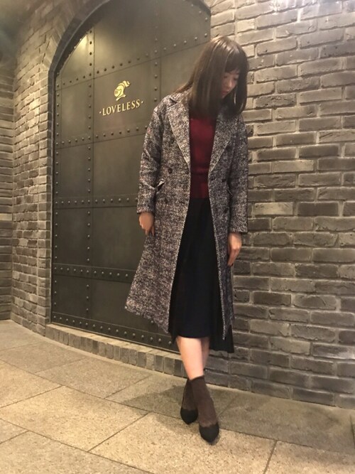 LOVELESS（ラブレス）の「【LOVELESS】ヘリンボーンチェックダブル 