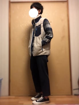 「chacktaylor」｜「アイテム（ジャケット/アウター）」を使った、shikataさん（メンズ・170cm）の冬コーディネート