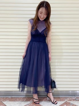 「MERCURYDUO（マーキュリーデュオ）のアイテム（その他雑貨）」を使った、MERCURYDUOさん（レディース・158cm）の夏コーディネート