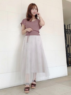 MERCURYDUOさん（レディース・153cm）の夏コーディネート