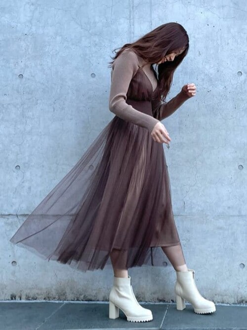 Mercuryduo Mercuryduo Mercuryduoのワンピースを使ったコーディネート Wear