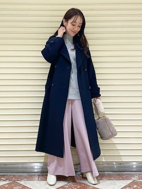 「MERCURYDUO（マーキュリーデュオ）のアイテム（その他パンツ）」を使った、MERCURYDUOさん（レディース・162cm）の秋コーディネート