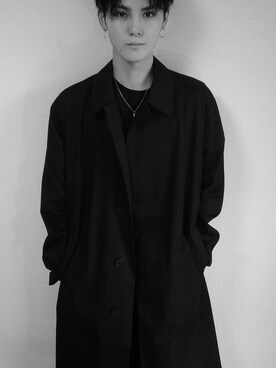 「UNIQLOU」｜「アイテム（その他アウター）」を使った、KITUNE さん（メンズ・175cm）の春コーディネート
