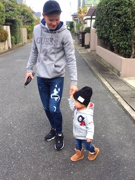 「F.O.KIDS（エフオーキッズ）のアイテム」を使った、koupiさん（メンズ・172cm）の冬コーディネート