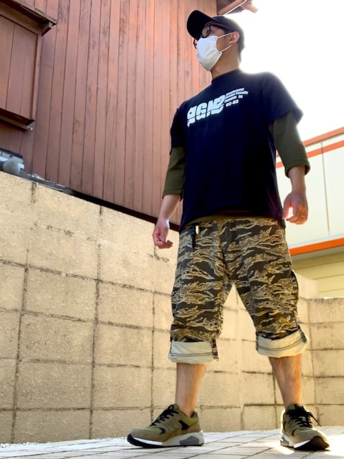 植草ムノイズ達郎さんのコーディネート