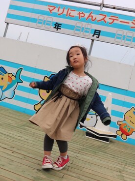 SUMIREさん（キッズ・110cm）の春コーディネート