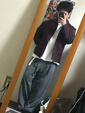 M.houseさん（メンズ・166cm）の秋コーディネート