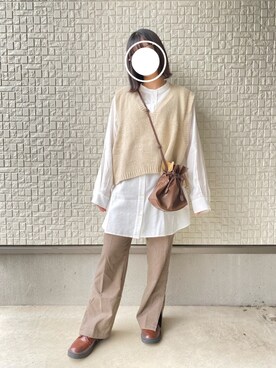 「RETRO GIRL（レトロガール）のアイテム（その他シューズ）」を使った、ティム🐻さん（レディース・150cm）の秋コーディネート
