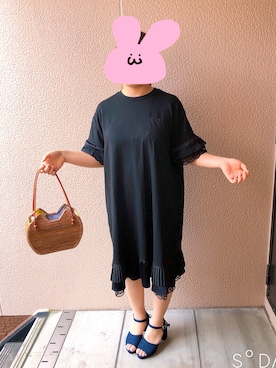 「ふりふ」｜maoさん（レディース・157cm）の夏コーディネート